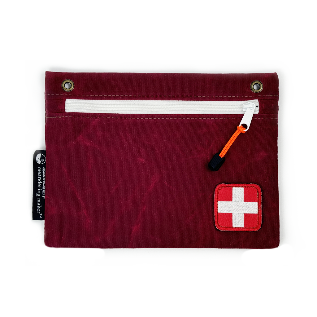Pack Flat First Aid Med Pouch